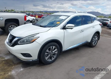 2018 Nissan Murano Sl from USA, damaged, VIN 5N1AZ2MG6JN185605